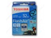 Toshiba FlashAir W-04 Wireless SD Flash Memory Card 32GB Wi-Fi Full HD